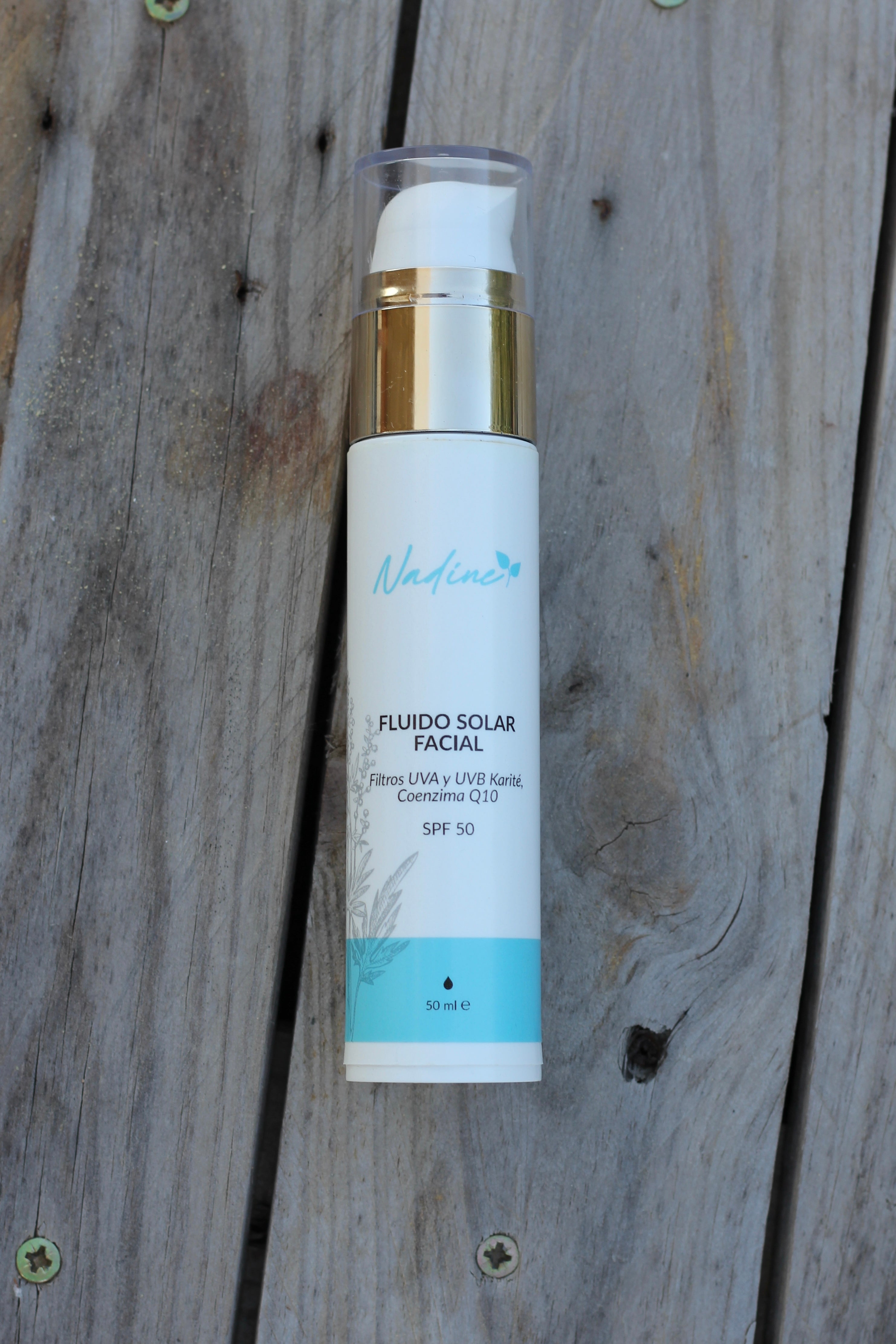 Fluido Solar SPF50 Facial Naïa